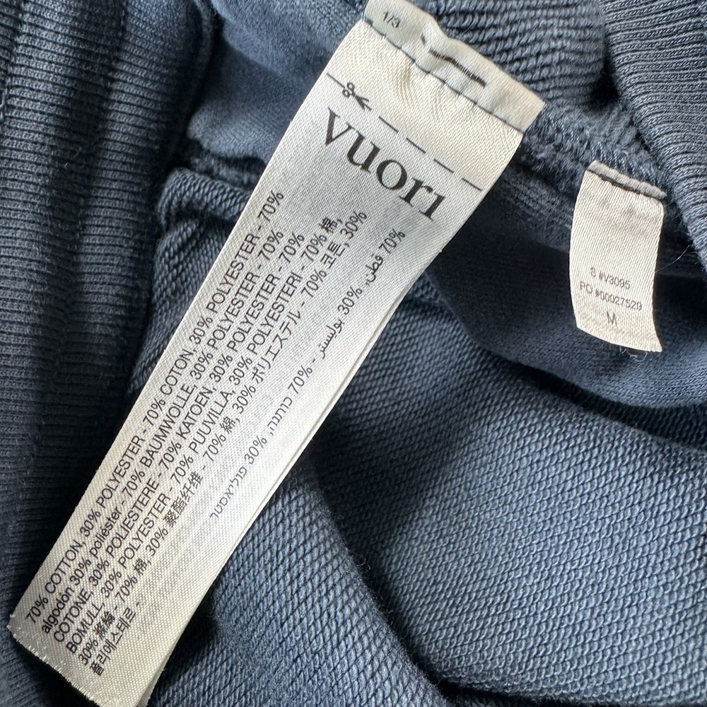 Vuori Mens Shorts Blue Vintage  7" Sz M Greyhound Drawstrings V3095 - Picture 4 of 5
